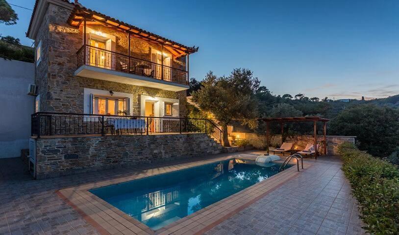 Villa Alegria Skopelos Town Exterior foto